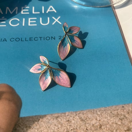 half flower metal pierce