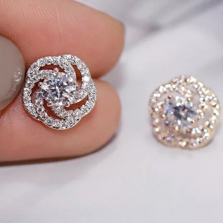 rose small stone pierce