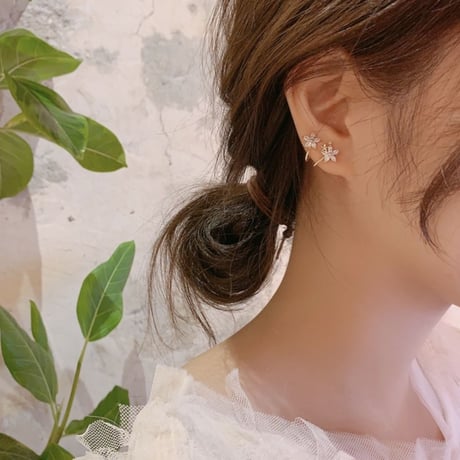 flower  double pierce