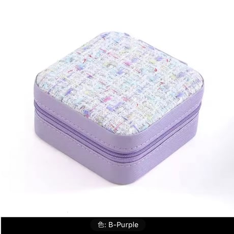 tweed jewelry case