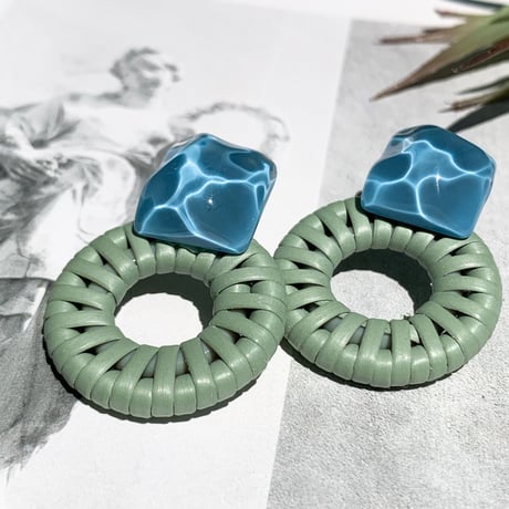summer sea  square lantern pierce