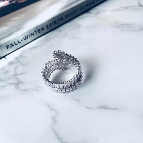 square  diamond roll ring