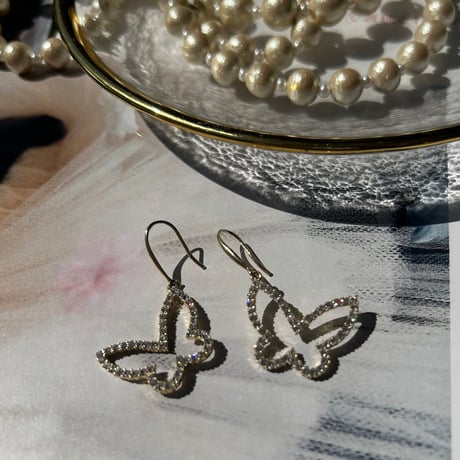 butterfly stone hook  pierce