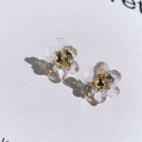 clear flower pierce