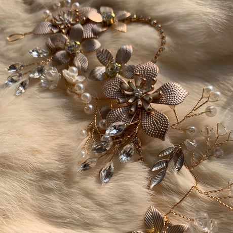 flower long hair accessory