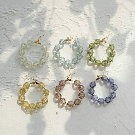 clear bowl hoop hook pierce