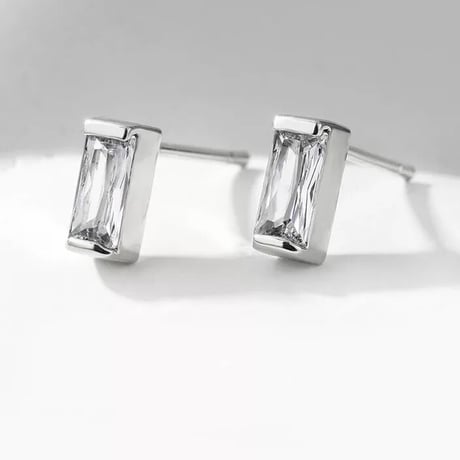 square mini stone point pierce