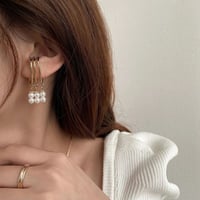 III pearl ear cuffs
