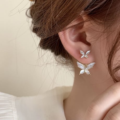 double butterfly 2way pierce