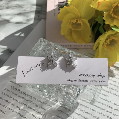 zirconia stone jewelry pierce