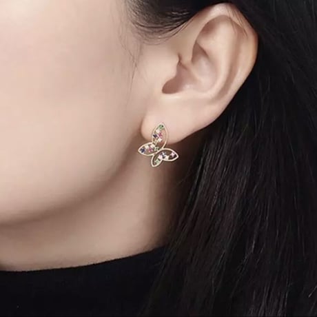 colorful butterfly pierce
