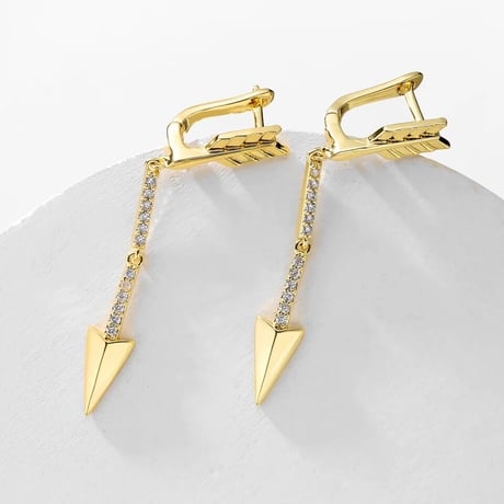 spear gold long pierce