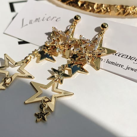 star  stone gold pierce