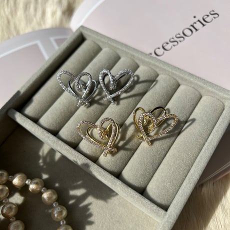 double heart pierce