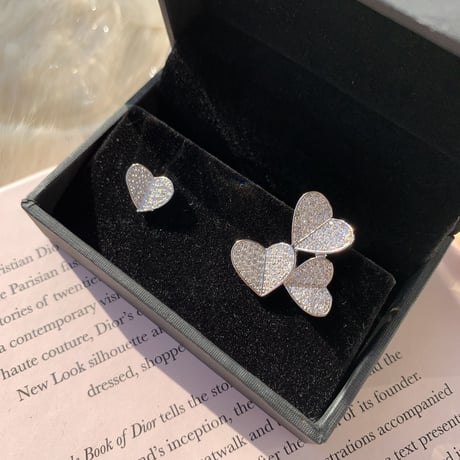 heart stone asymmetry pierce