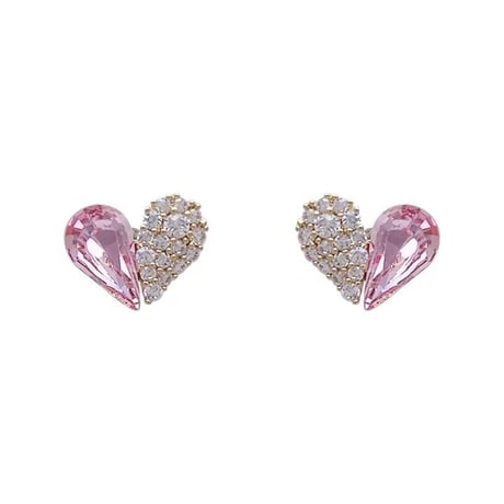 heart stone mini pierce