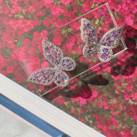 purple butterfly pierce