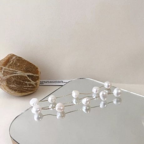 baroque pearl long pierce/earring