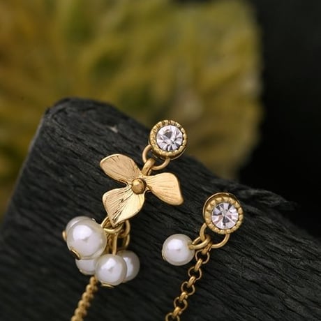 antique flower pearl pearl
