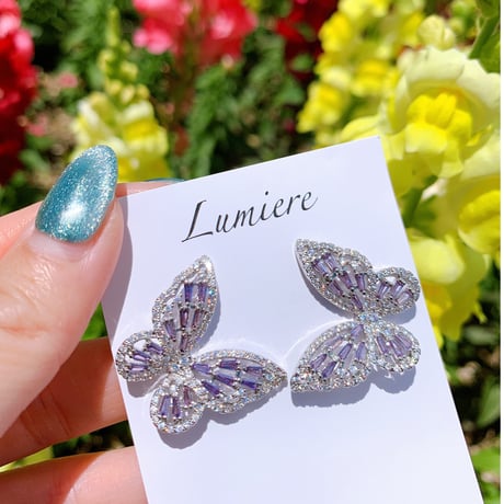 purple butterfly pierce