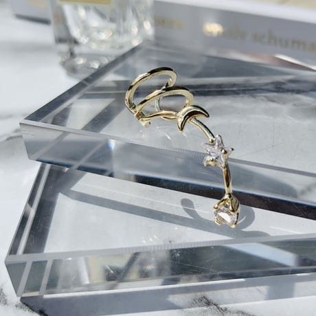 star × stone earcuffs