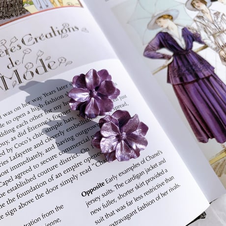 purple flower pierce