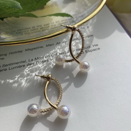 aurora pearl 2way pierce