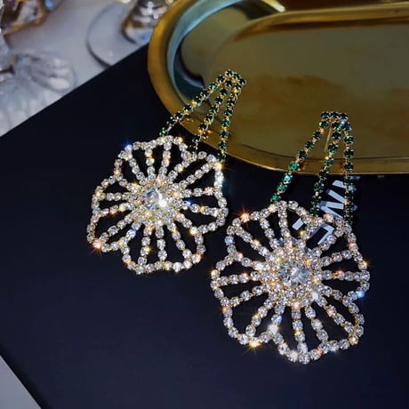 flower kirakira  big  pierce