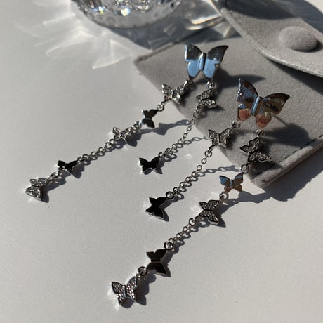 butterfly long pierce