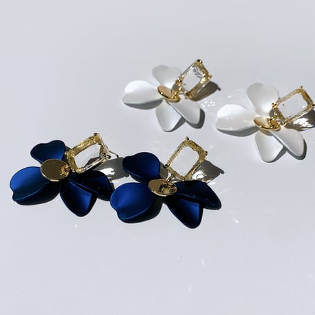 square clear petal pierce
