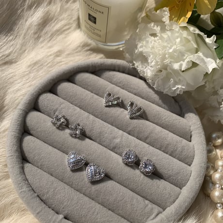 stone silver point pierce
