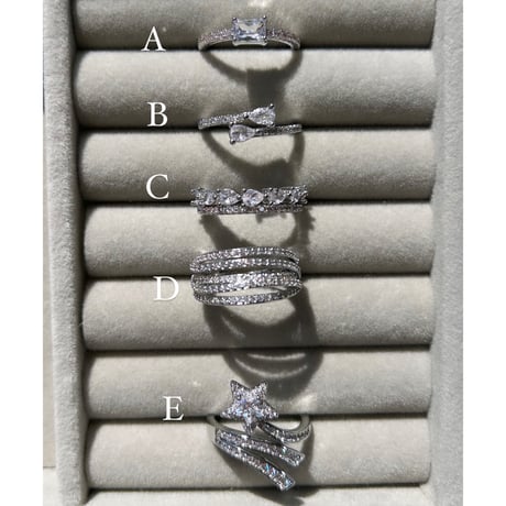 zirconia stone ring