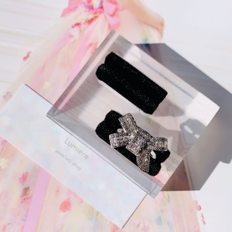 lovely ribbon  ring