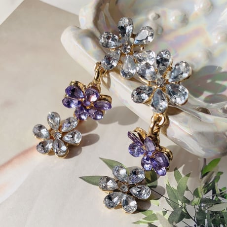 spring flower long pierce
