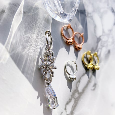 フープ式 earring converter