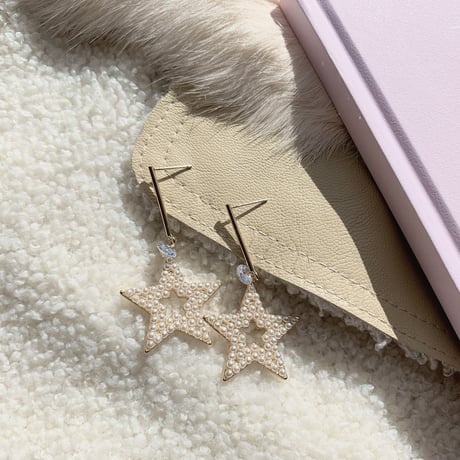 pearl star stick stone pierce