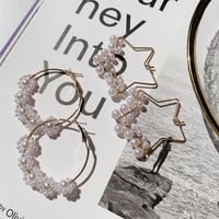 pearl hoop pierce