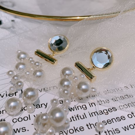 pearl tassel stone  pierce