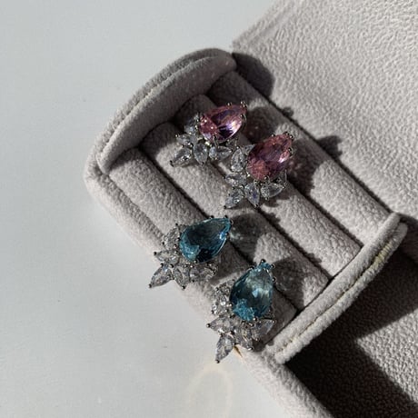 color stone jewelry pierce