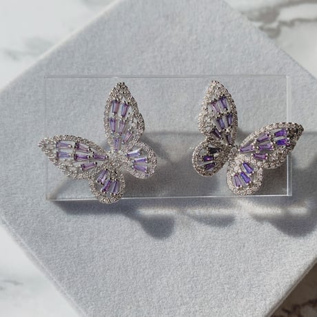 purple butterfly pierce