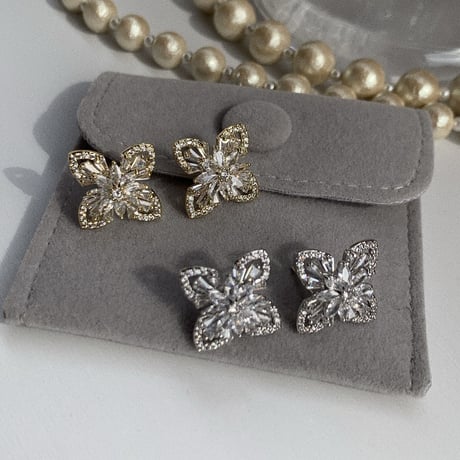 zirconia flower  pierce
