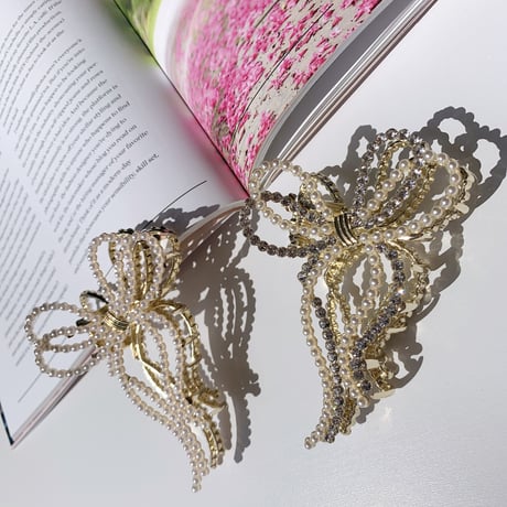 ribbon hair clip