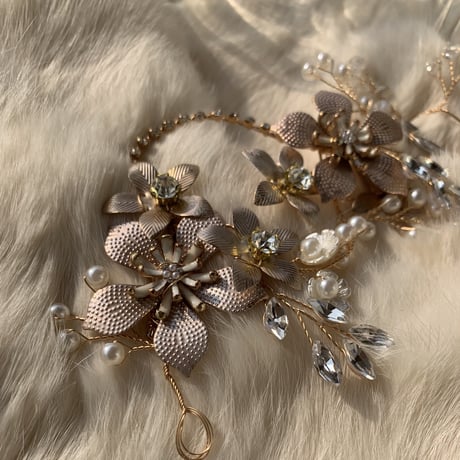 flower long hair accessory