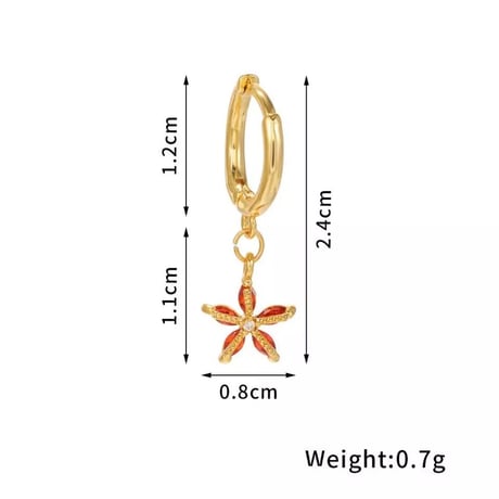 sea series hoop pierce