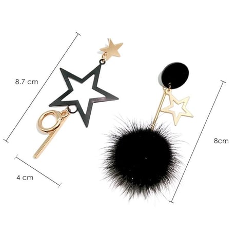 black star × far asymmetry big pierce