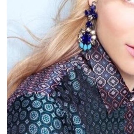 colorful large bijou  pierce