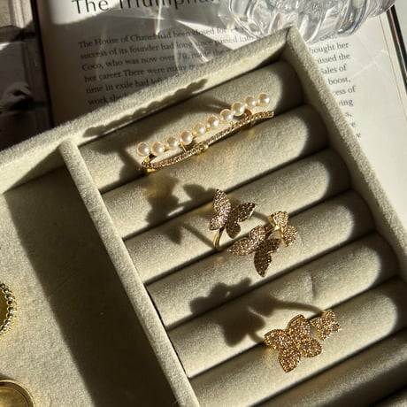 pearl double ring
