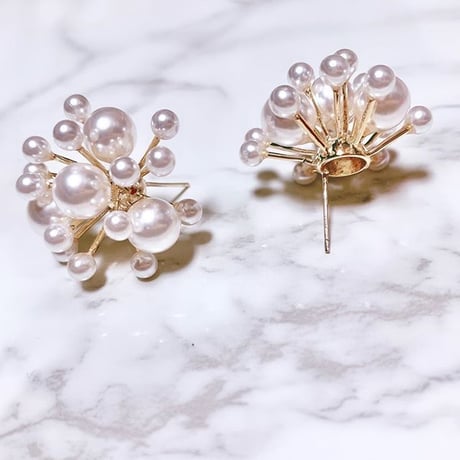 baby's-breath Pearl pierce