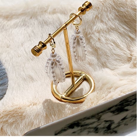 drop  pearl loop pierce