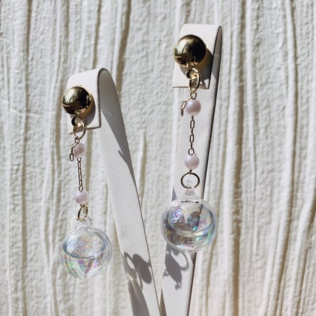 soap bubble long pierce